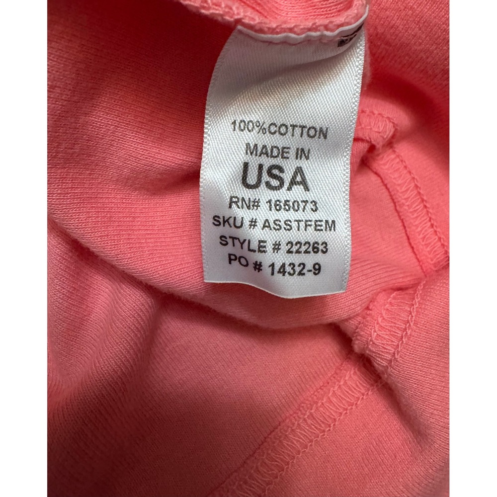 Fresh Produce Womens Pink V-Neck Short Sleeve Pocket T-Shirt Cotton M - Picture 6 of 6
